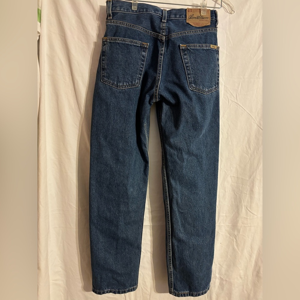 Signature by Levi Strauss and Co. jeans relaxed fit straight leg zipper W29 L30 - Picture 2 of 5
